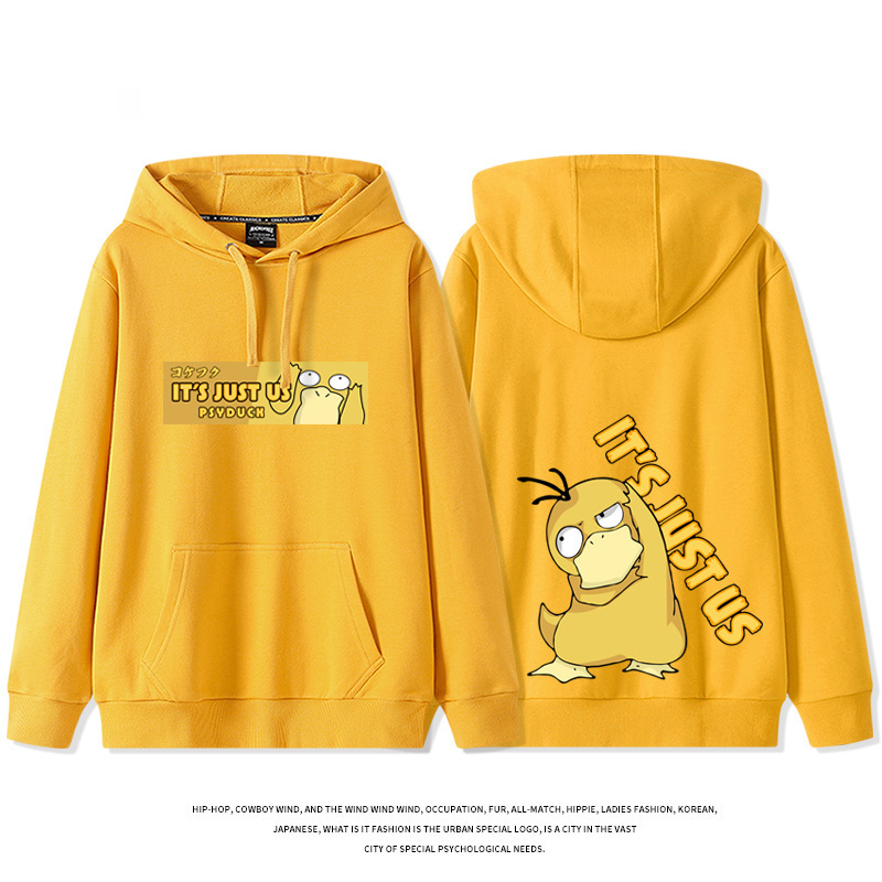 皮卡丘聯名 2025秋冬新款 親子情侶裝連帽衛衣