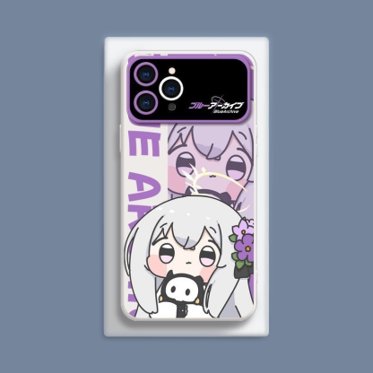 蔚藍檔案液態大視窗全包矽膠防摔軟殼-ZUIHANG SHOP