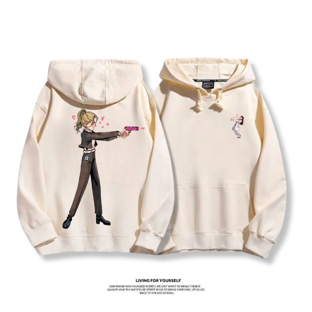 LINGORM 2025秋冬新款 親子情侶男女連帽衛衣