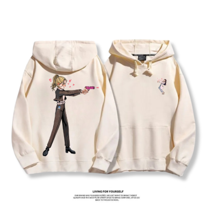 LINGORM 2025秋冬新款 親子情侶男女連帽衛衣