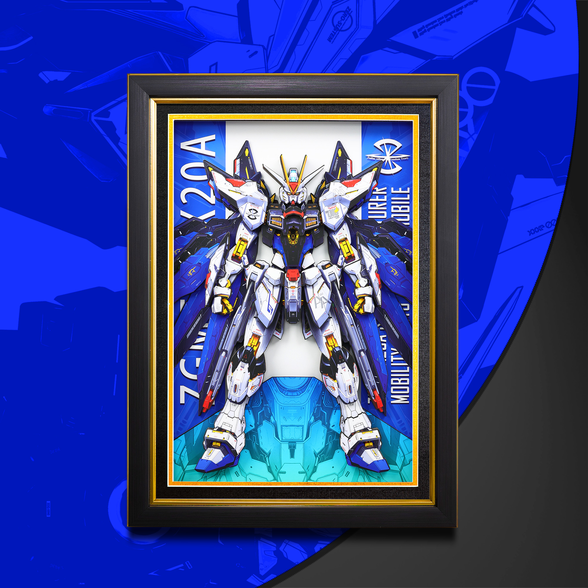 機動戰士鋼彈 3D立體畫-ZUIHANG SHOP