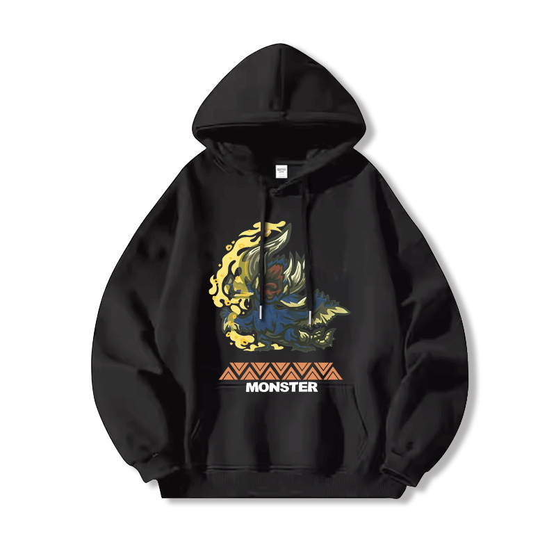 Monster Hunter Rise魔物獵人新款 親子情侶男女款連帽衛衣-ZUIHANG SHOP