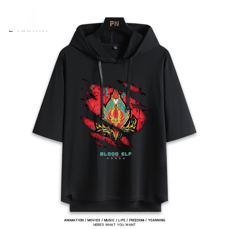 World of Warcraft 魔獸世界 連帽短袖T恤-ZUIHANG SHOP