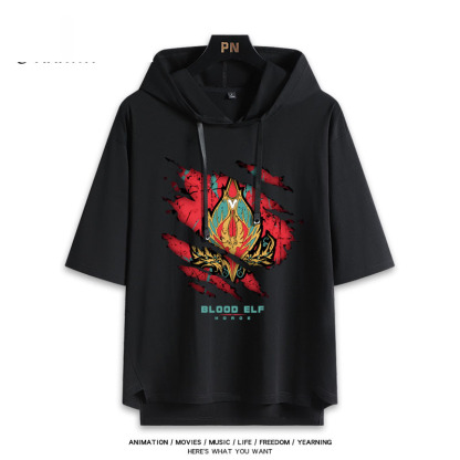 World of Warcraft 魔獸世界 連帽短袖T恤-ZUIHANG SHOP