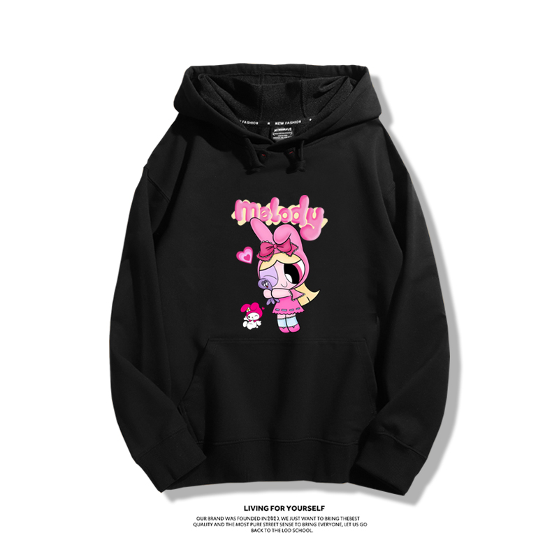 飛天小女警聯名新款 親子情侶男女款連帽衛衣-ZUIHANG SHOP