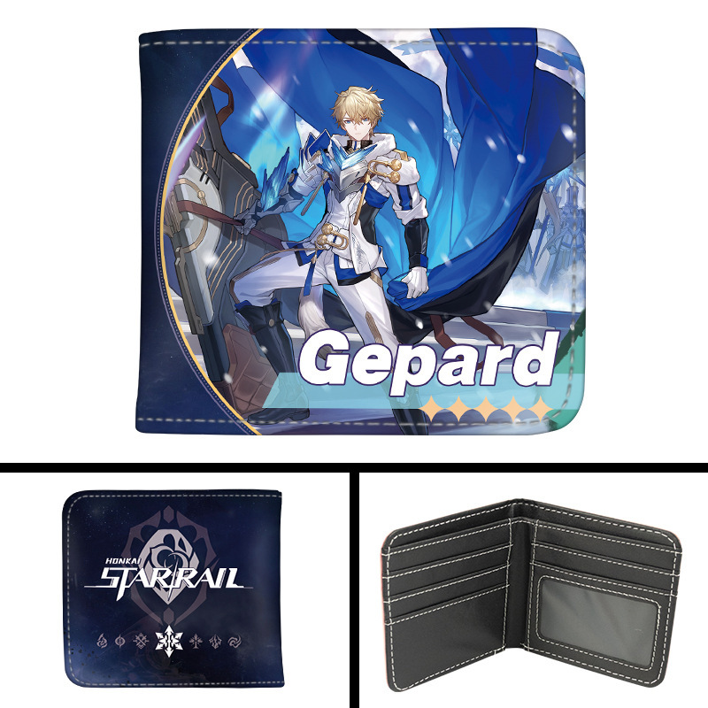 星穹鐵道Q版動漫周邊pu皮革短錢包-ZUIHANG SHOP