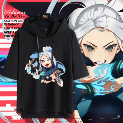 無畏契約VALORANT 連帽短袖T恤-ZUIHANG SHOP