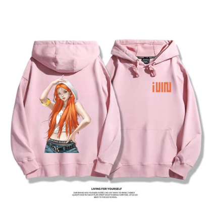 (G)I-DLE 2025秋冬新款 親子情侶男女連帽衛衣