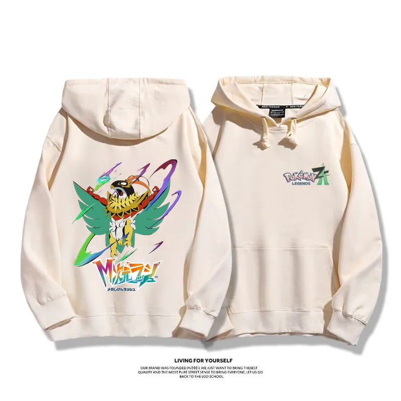 寶可夢傳說 Z-A 2025秋冬新款 親子情侶男女連帽衛衣