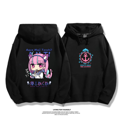 Hololive 2025秋冬新款 親子情侶男女連帽衛衣