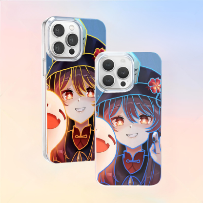 原神極光金漸變防摔手機殼