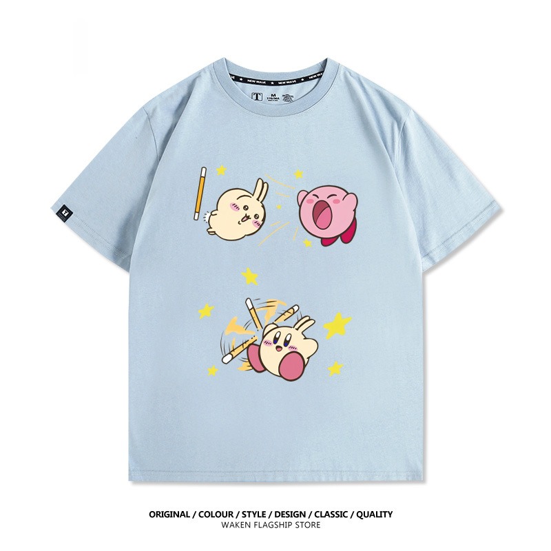 Chiikawa 2025親子情侶男女同款 印花短袖T恤