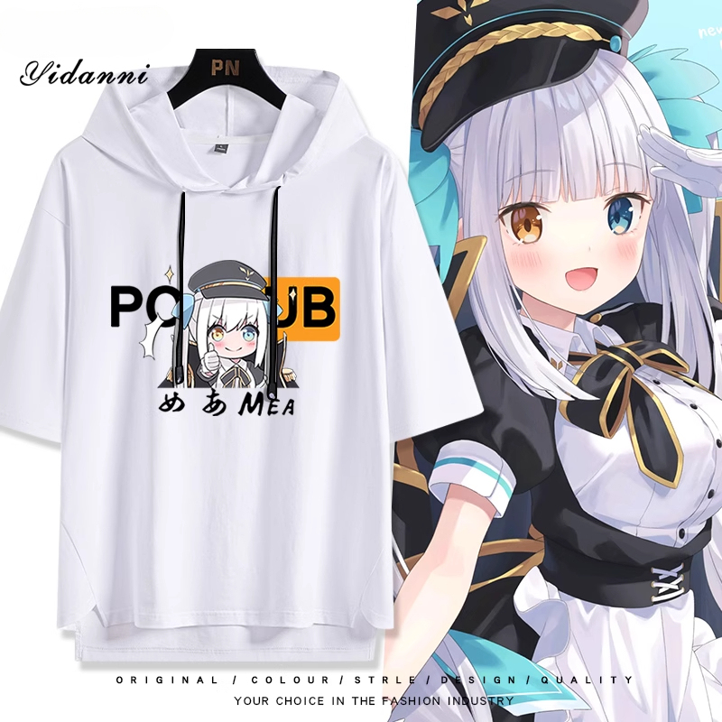 神樂Mea 虛擬Youtuber 連帽短袖T恤-ZUIHANG SHOP