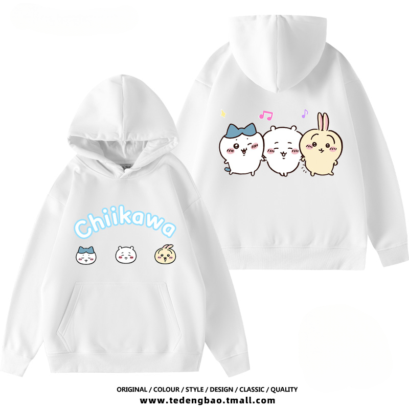 Chiikawa新款 親子情侶男女款連帽衛衣-ZUIHANG SHOP