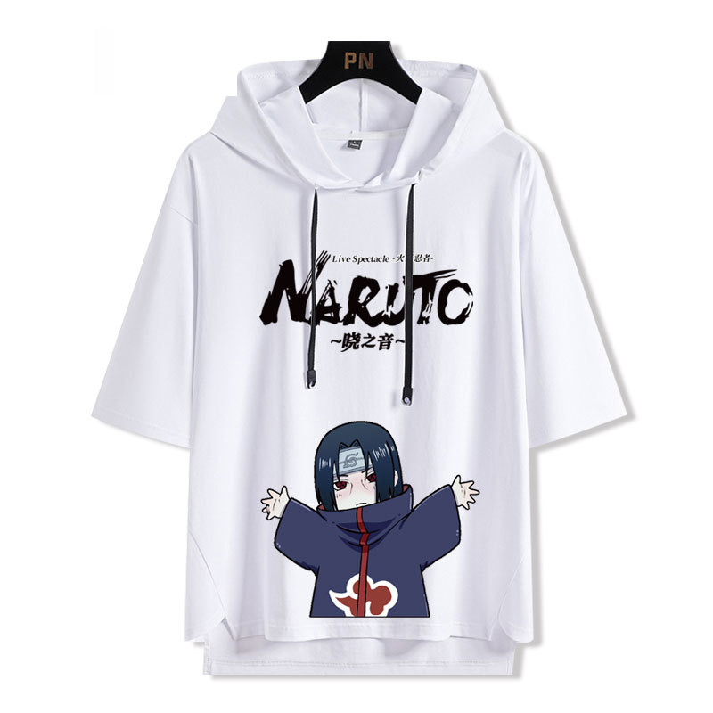 火影忍者 連帽短袖T恤