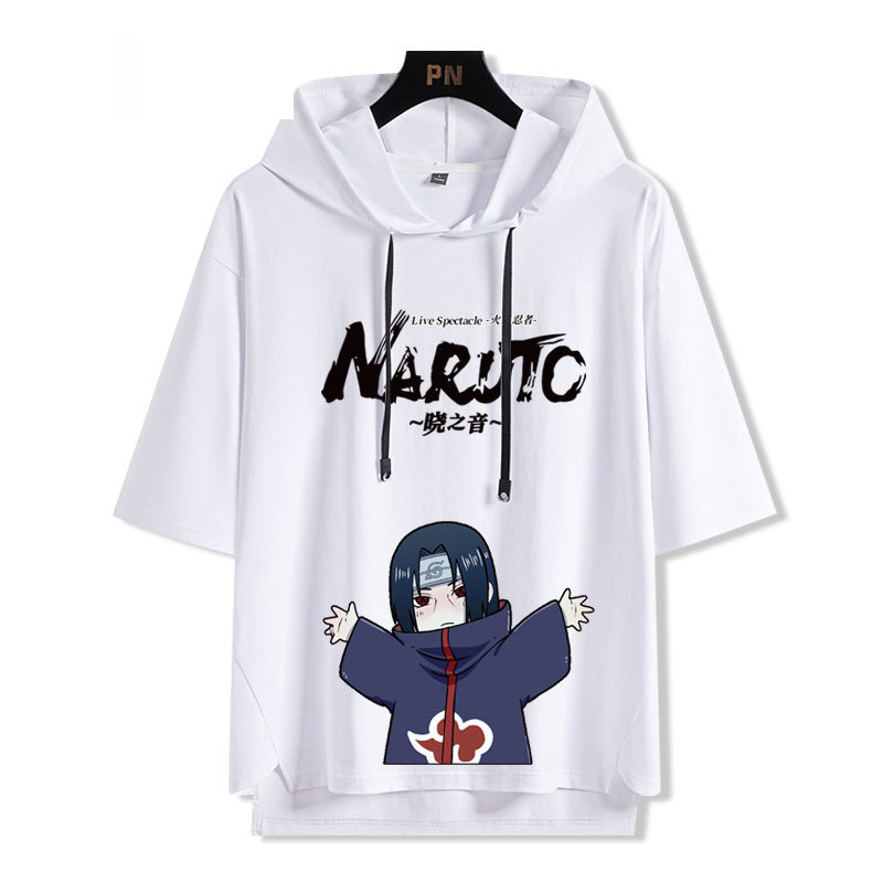 火影忍者 連帽短袖T恤