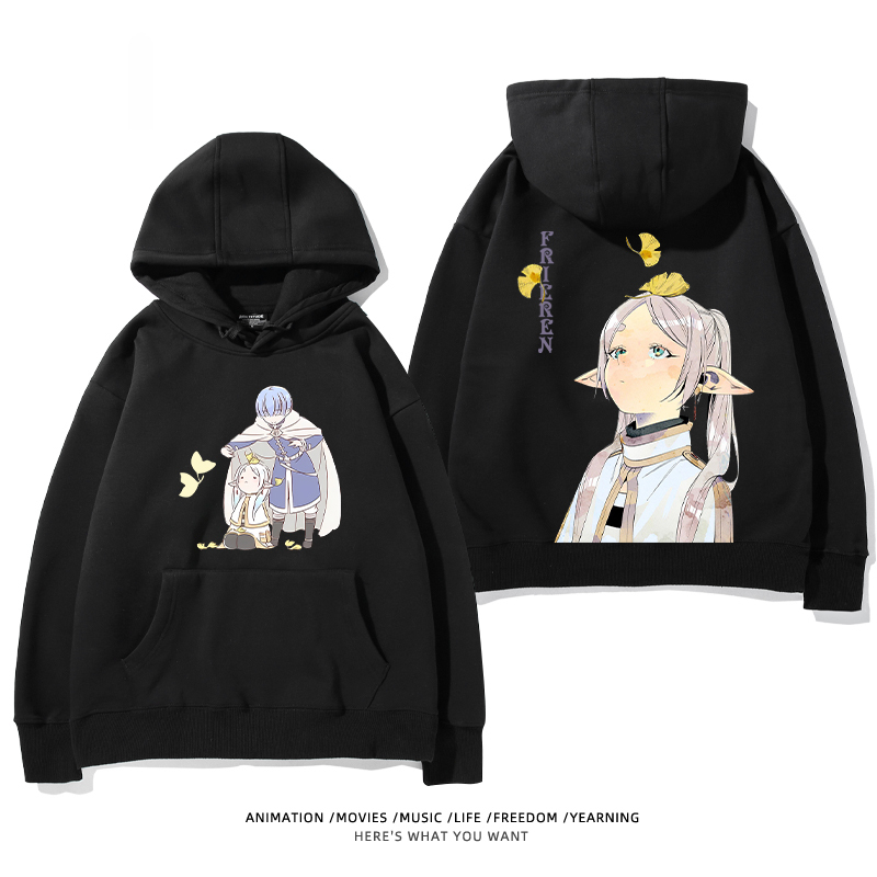 葬送的芙莉蓮新款 親子情侶男女款連帽衛衣-ZUIHANG SHOP