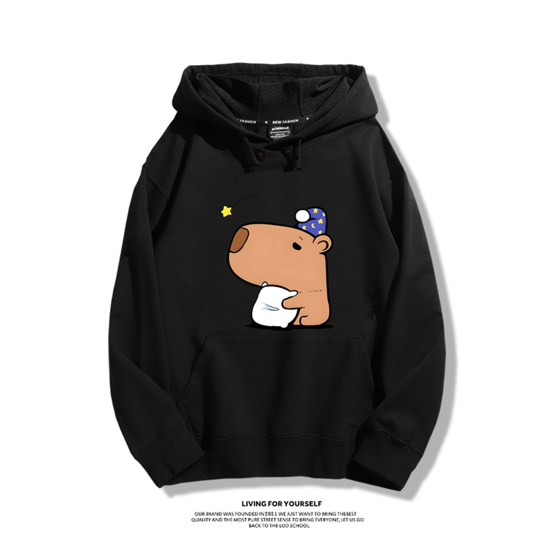 卡皮巴拉新款 親子情侶男女款連帽衛衣-ZUIHANG SHOP