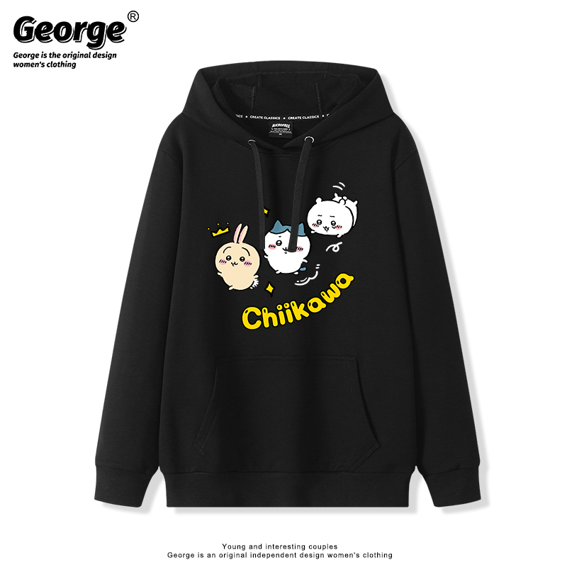 Chiikawa新款 親子情侶男女款連帽衛衣-ZUIHANG SHOP