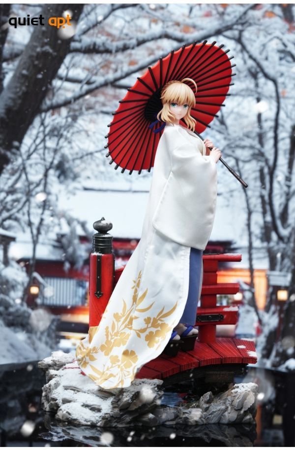 【預購】QuietArt 白色永恆 和風 saber 阿爾託莉雅·潘德拉貢-ZUIHANG SHOP