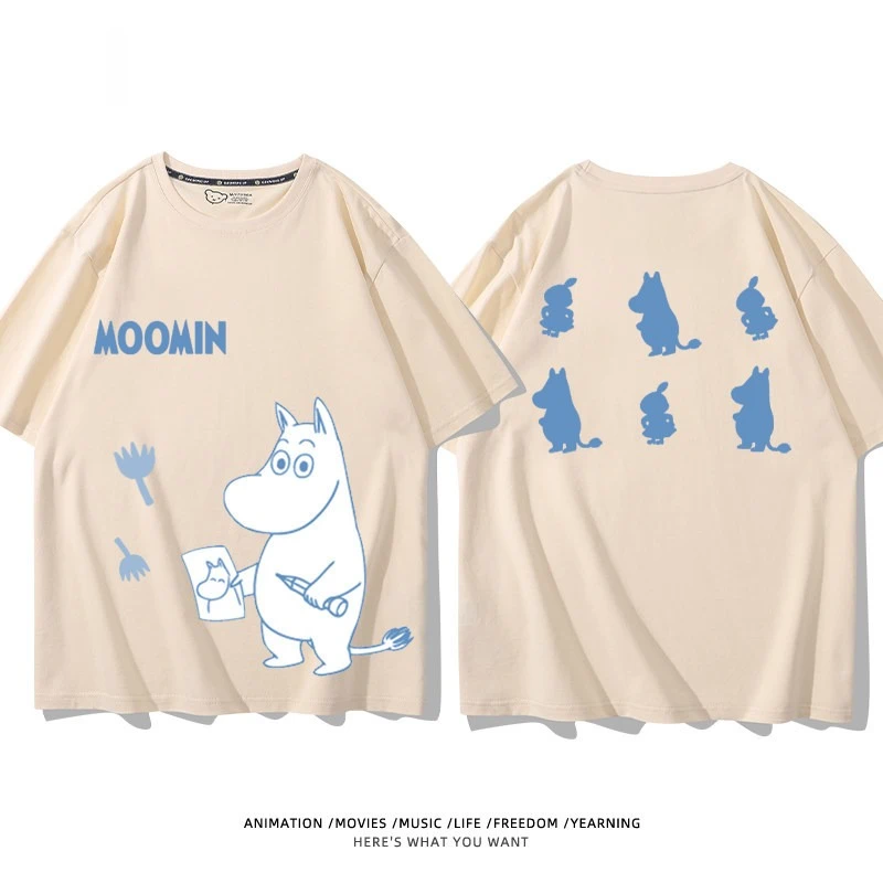Moomin 嚕嚕米聯名 短袖T恤