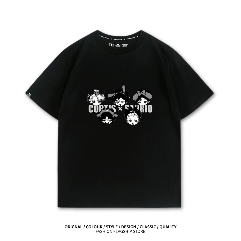 CORTIS 2025新款 親子情侶男女印花短袖T恤