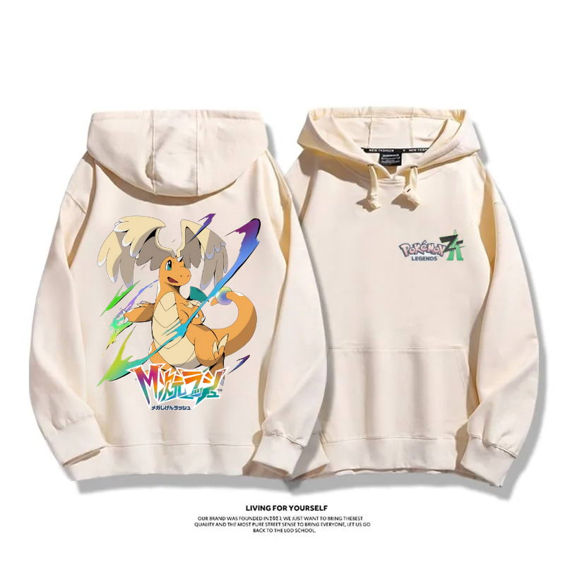寶可夢傳說 Z-A 2025秋冬新款 親子情侶男女連帽衛衣