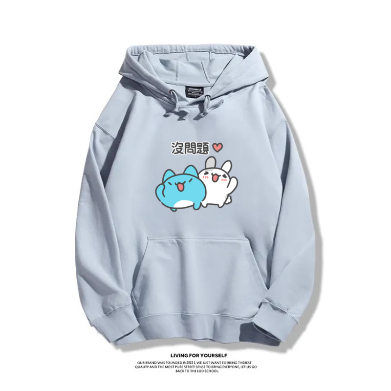 貓貓蟲咖波 2025秋冬新款 親子情侶裝連帽衛衣