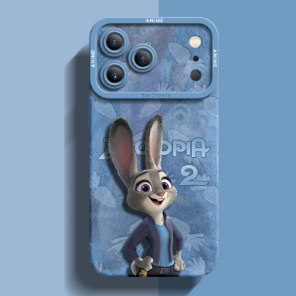 動物方城市液態矽膠全包防摔軟殼