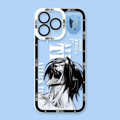 進擊的巨人天使眼透明防摔軟殼-ZUIHANG SHOP