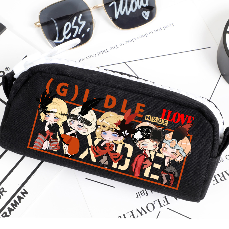 (G)I-DLE 專輯應援 同人筆袋收納文具盒-ZUIHANG SHOP