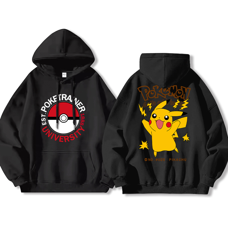 寶可夢新款 親子情侶男女款連帽衛衣-ZUIHANG SHOP