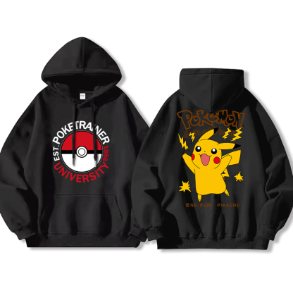 寶可夢新款 親子情侶男女款連帽衛衣-ZUIHANG SHOP
