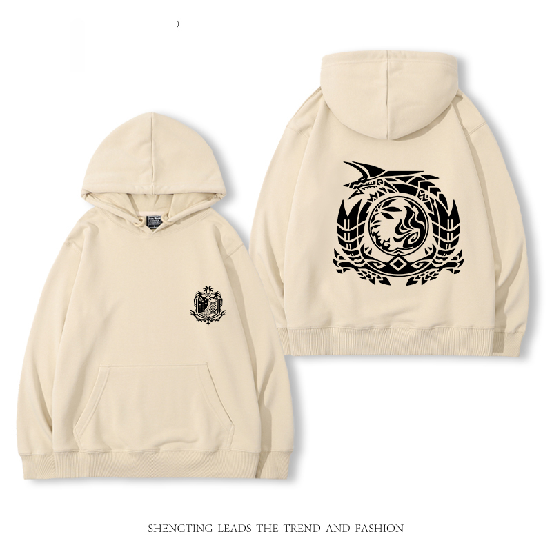 Monster Hunter Rise魔物獵人新款 親子情侶男女款連帽衛衣-ZUIHANG SHOP