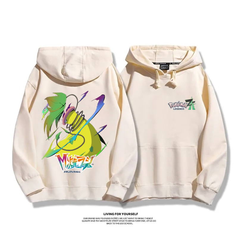 寶可夢傳說 Z-A 2025秋冬新款 親子情侶男女連帽衛衣