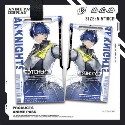 明日方舟終末地亞克力通行證掛飾