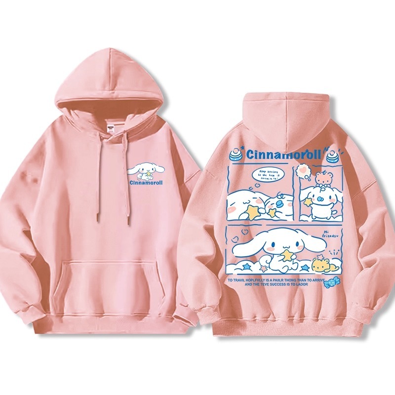 三麗鷗新款 親子情侶男女款連帽衛衣-ZUIHANG SHOP