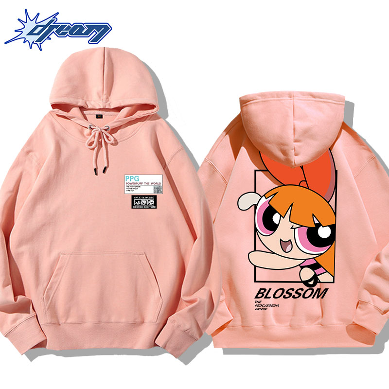 飛天小女警新款 親子情侶男女款連帽衛衣-ZUIHANG SHOP