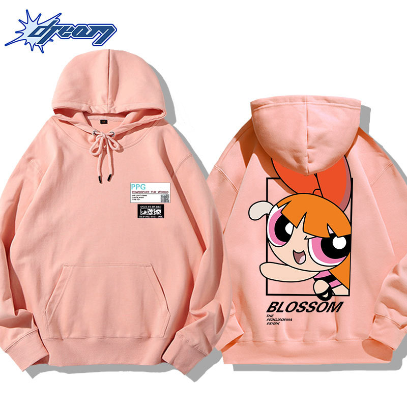 飛天小女警新款 親子情侶男女款連帽衛衣-ZUIHANG SHOP