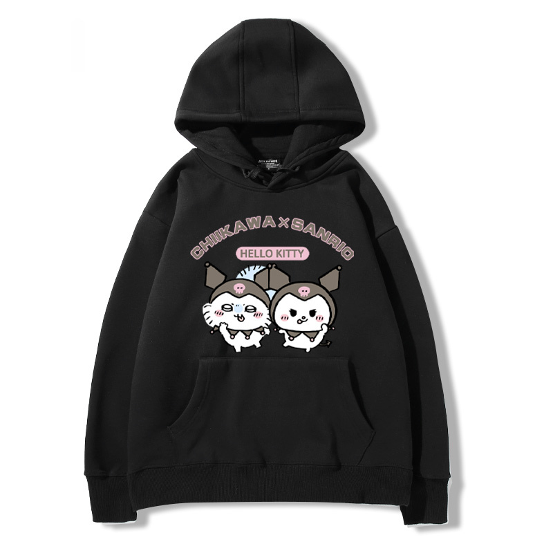 chiikawa吉伊卡哇聯名三麗歐新款 親子情侶男女款連帽衛衣-ZUIHANG SHOP