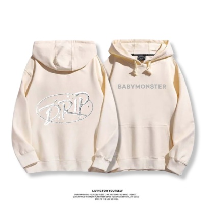 BABYMONSTER 2025秋冬新款 親子情侶男女連帽衛衣