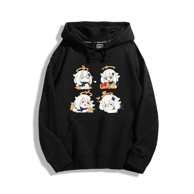 原神派蒙新款 親子情侶男女款連帽衛衣-ZUIHANG SHOP