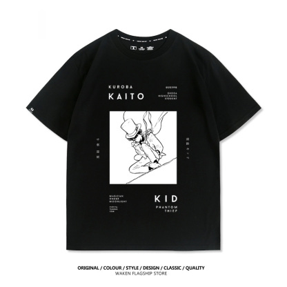 怪盜基德 2025親子情侶男女同款 印花短袖T恤