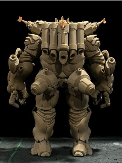 【預購】乘風工作室 怪獸降臨50再造怪獸系列《帝皇機器橋》GK白膜