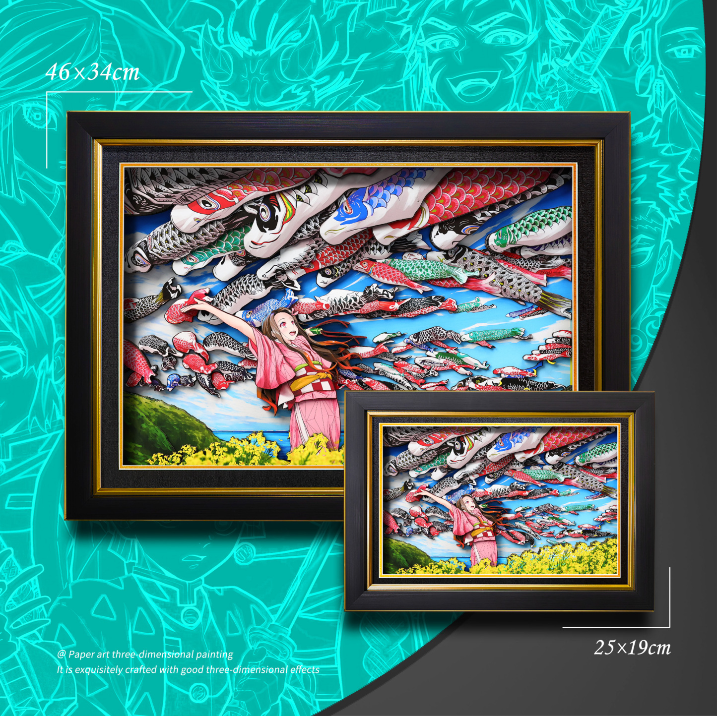 鬼滅之刃 3D立體畫-ZUIHANG SHOP