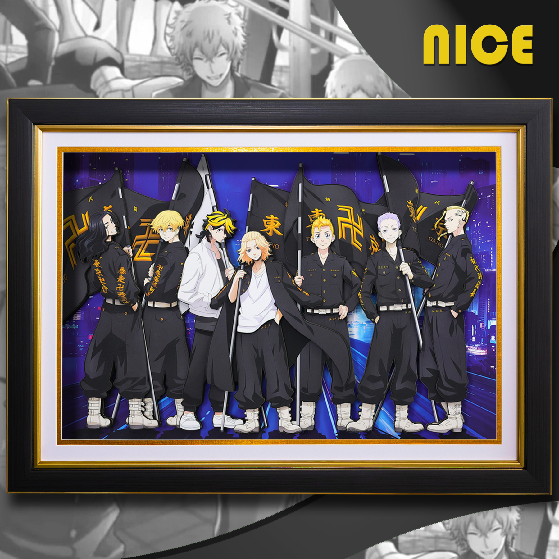 東京復仇者 3D立體畫-ZUIHANG SHOP