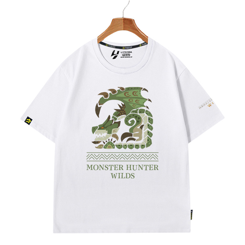 魔物獵人荒野 第2彈 印花短袖T恤-ZUIHANG SHOP