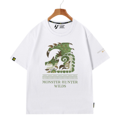 魔物獵人荒野 第2彈 印花短袖T恤-ZUIHANG SHOP