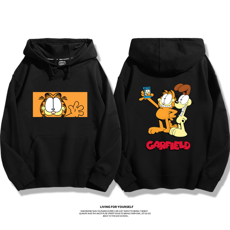 加菲貓新款 親子情侶男女款連帽衛衣-ZUIHANG SHOP