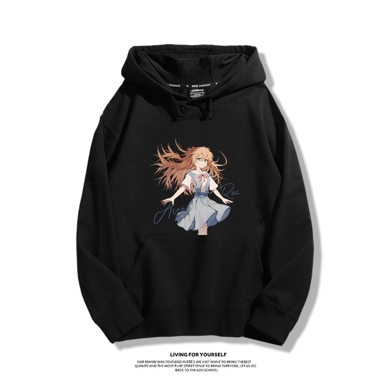 新世紀福音戰士新款 親子情侶男女款連帽衛衣-ZUIHANG SHOP